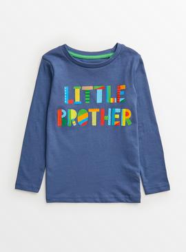 Navy Little Brother Top 