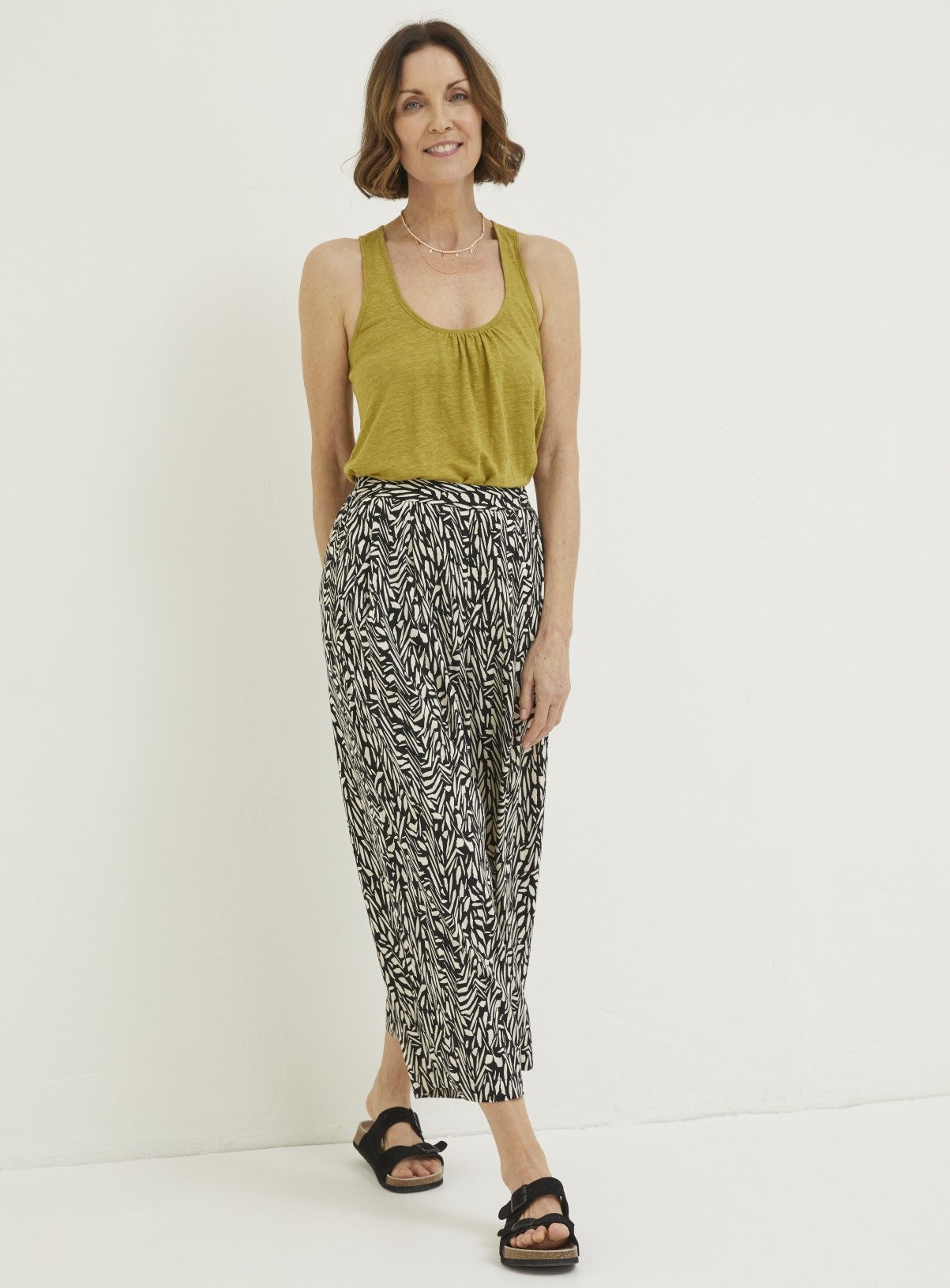 FATFACE Shirwell Paint Stroke Trousers 