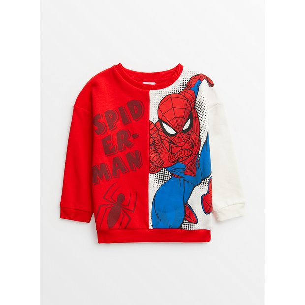 Buy Spider Man Block Red Sweatshirt 1 year Jumpers and hoodies Tu