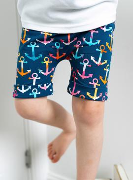 FRED & NOAH Multi Coloured Anchor Shorts