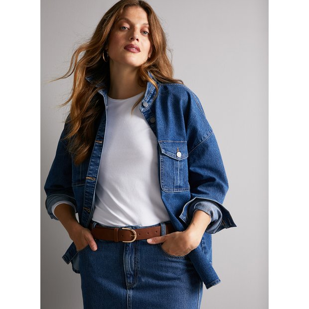 Tu ladies denim on sale jacket