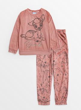 Mini Me Disney Bambi Fleece Pyjamas 