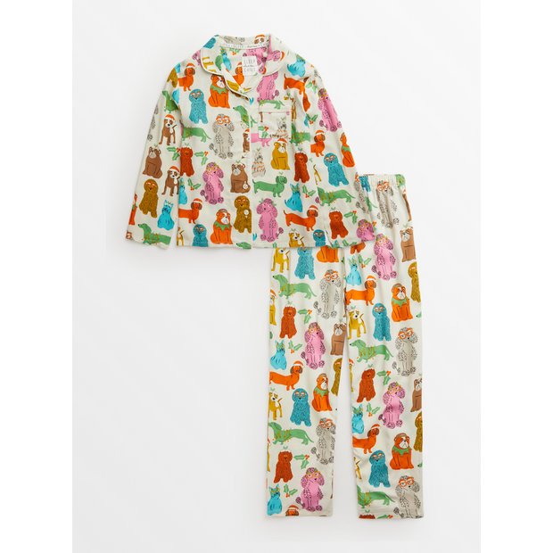 Dog pyjamas kids hot sale