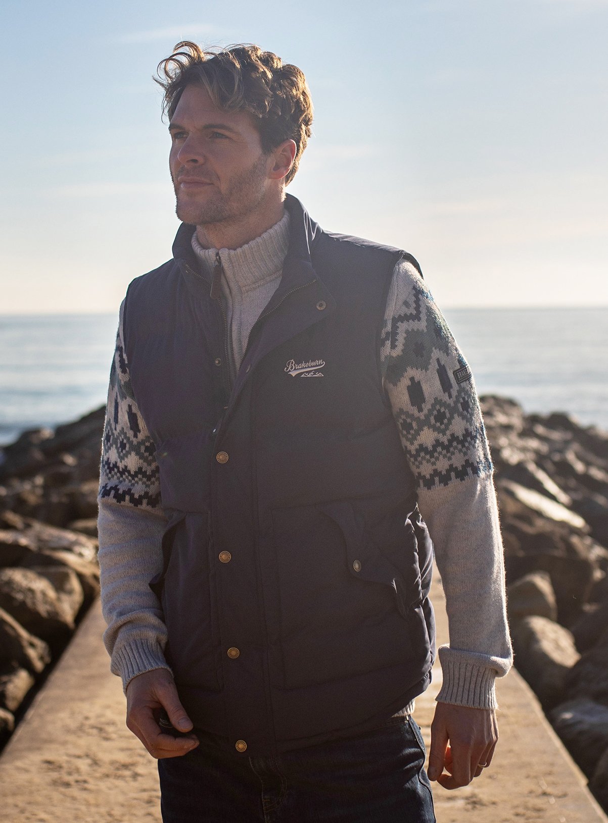 BRAKEBURN Heritage Gilet 