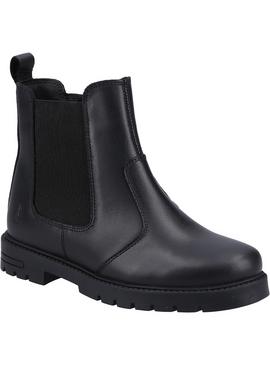 HUSH PUPPIES Laura Snr Leather Chelsea Boots 