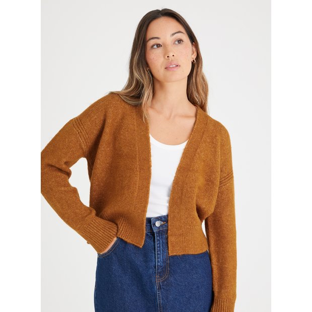 Burnt shop orange cardigans