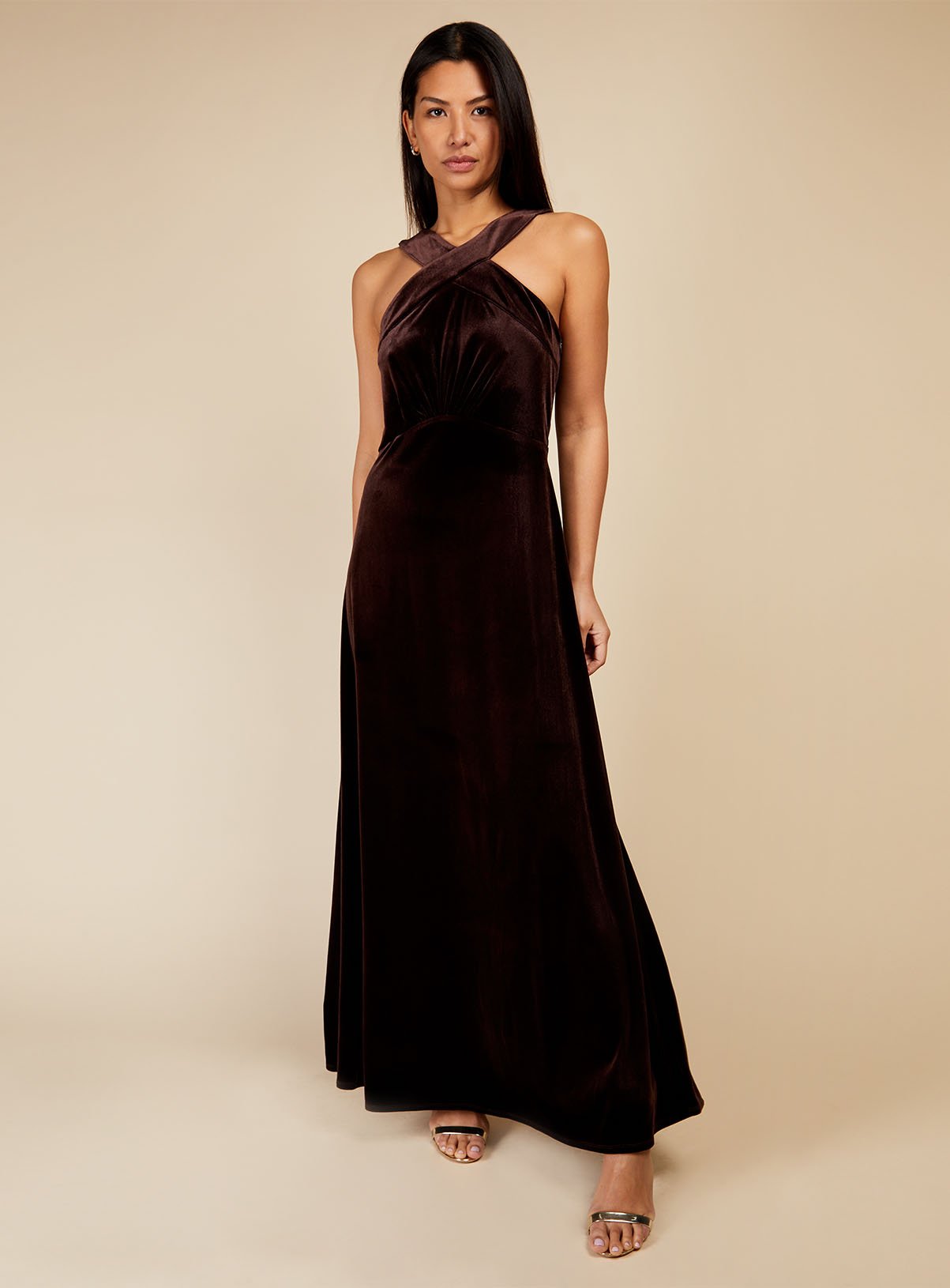 LITTLE MISTRESS Chocolate Velvet Maxi 