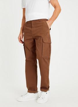 Brown Cargo Trousers 