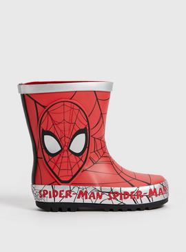 Marvel Spider-Man Red Wellies 