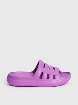 Lilac Comfort Sliders  