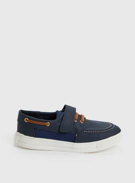 Navy Boat Shoes 