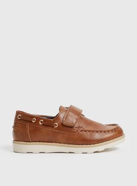 Brown Smart Boat Shoes 