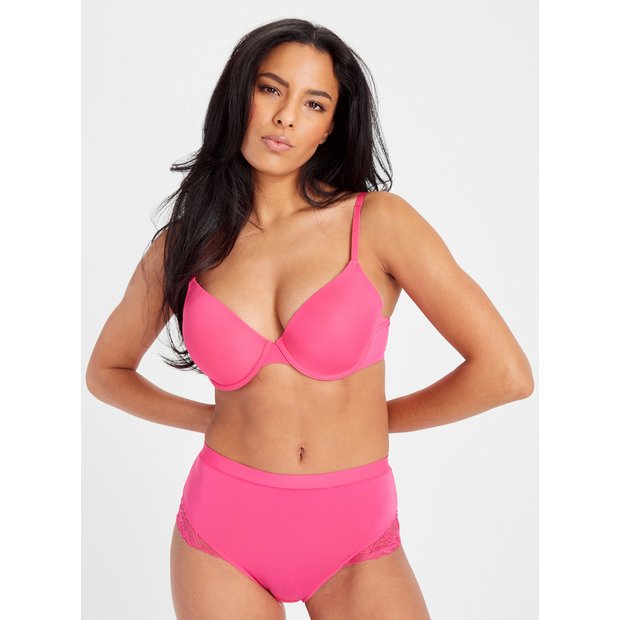 Buy Magenta Padded T-Shirt Bra 34DD, Bras