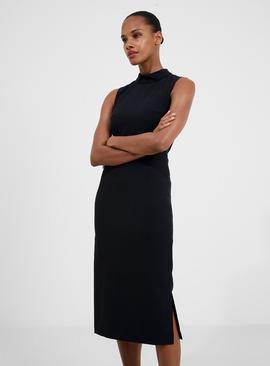 FRENCH CONNECTION Echo Crepe Mock Neck Dress 