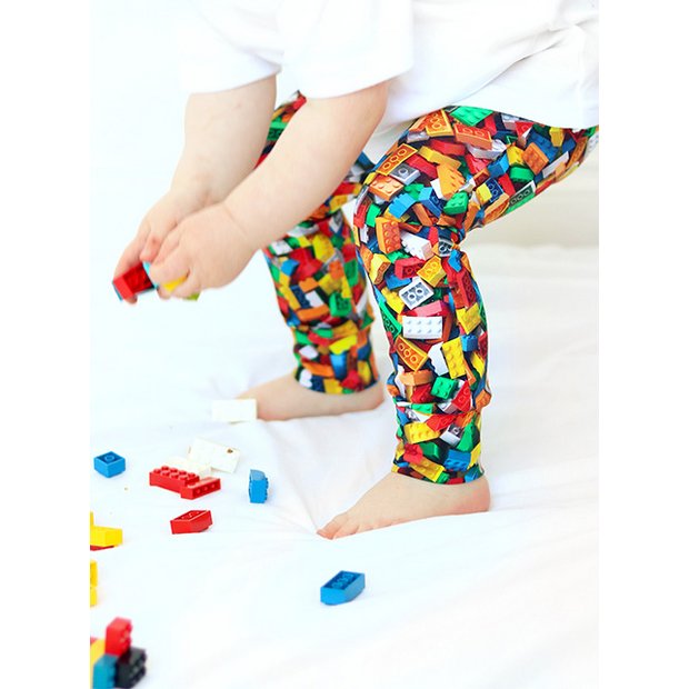 Aqua Rainbow Print Baby Leggings 0-6 Years – Fred & Noah