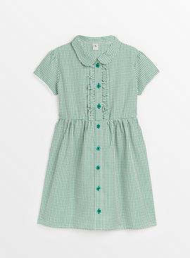 Buy Green Gingham Bow Back School Dress 3 years School dresses and ginghams Argos