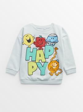Mr Men Grey Happy Character Sweatshirt 