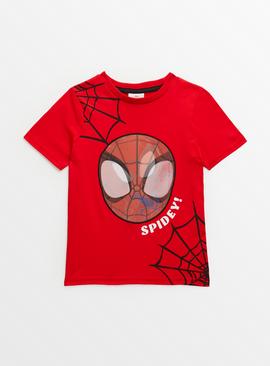 Disney Spiderman Red Spidey T-Shirt 
