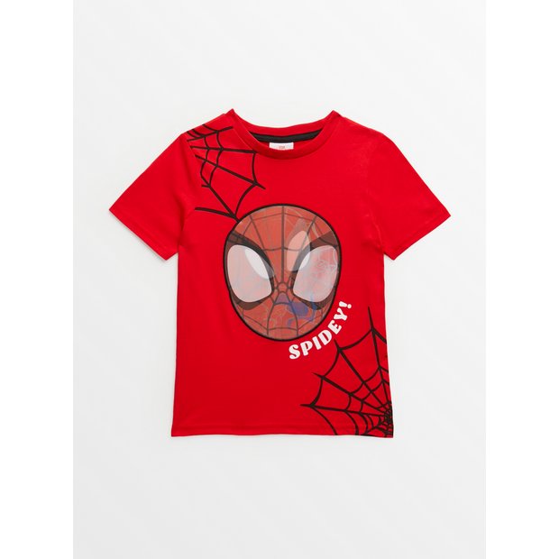 Disney Spiderman Red Spidey T-Shirt 3-4 years