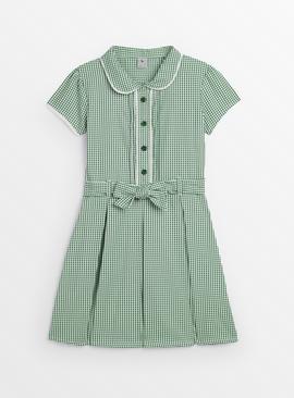 Green Gingham Dress With Ease Classic School Dress 