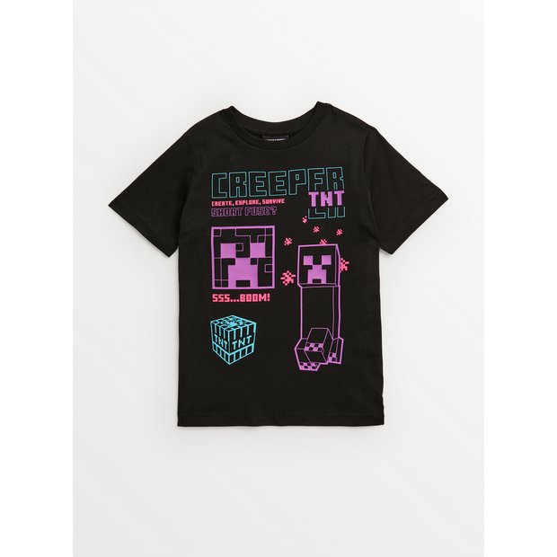 Minecraft t shirt on sale sainsburys