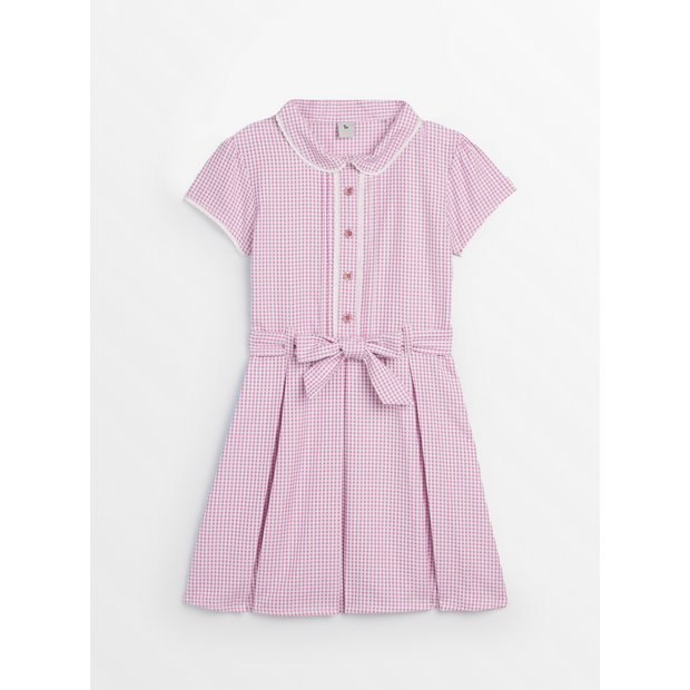 Sainsburys gingham 2024 school dress