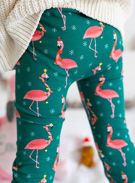 FRED & NOAH Festive Flamingos Legging 