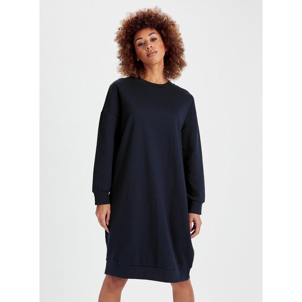 Navy sweatshirt outlet dress