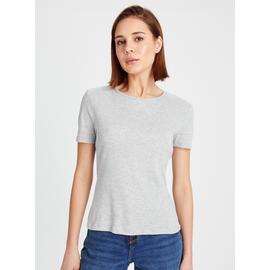 Grey Marl Slim Fit T-Shirt 