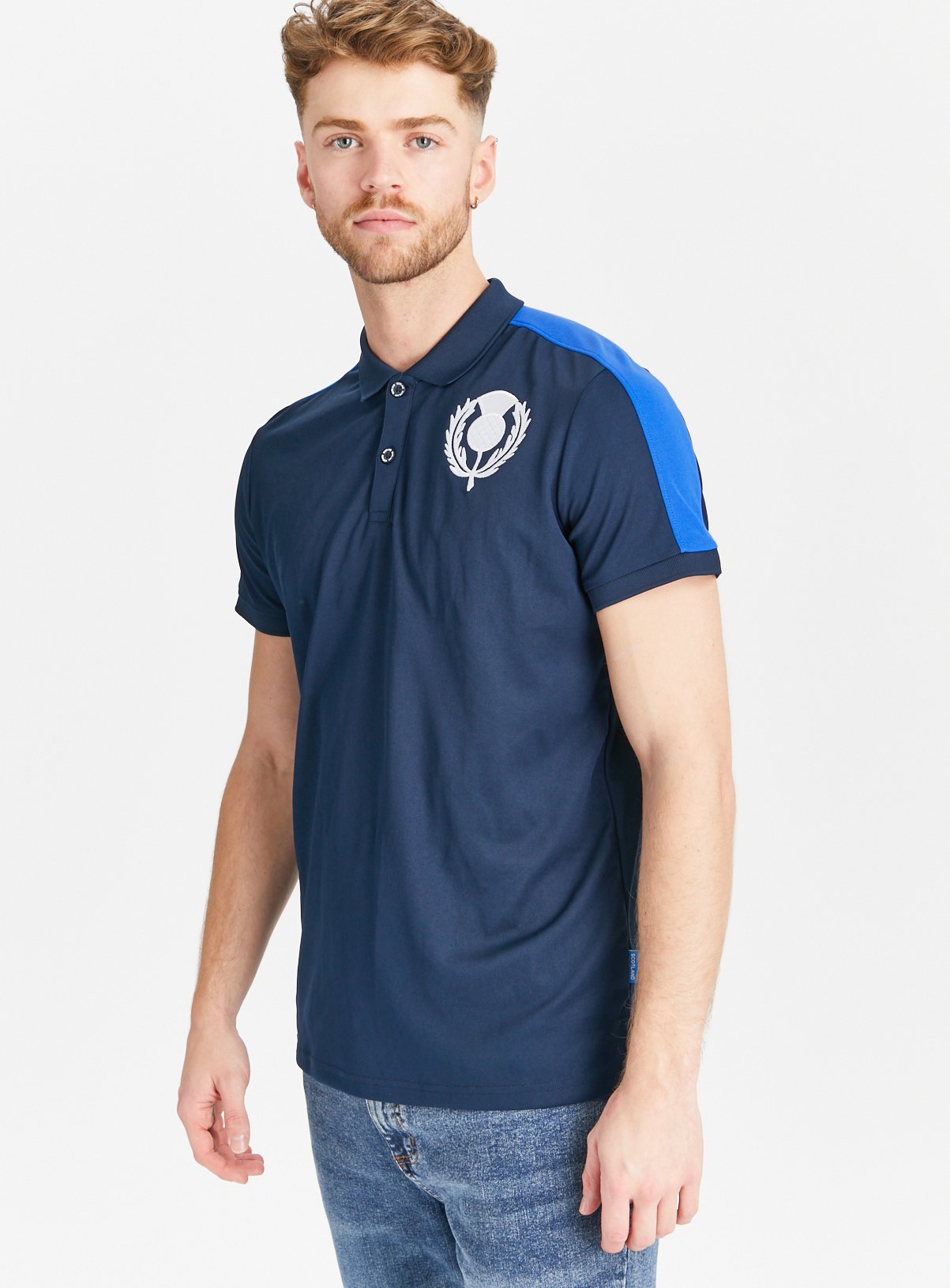 sainsbury's blue polo shirts