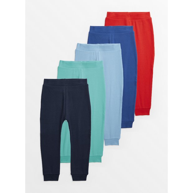 Buy Bright Plain Leggings 5 Pack 2-3 years, Multipacks