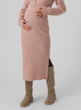 MAMALICIOUS MIsla Knit Midi Skirt 