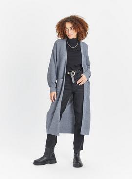 Grey 2025 longline cardigans