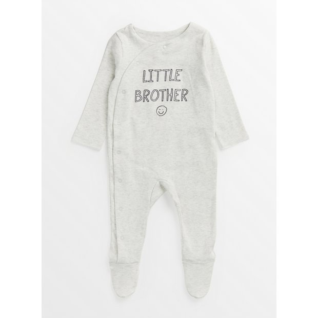 Next little 2024 brother sleepsuit