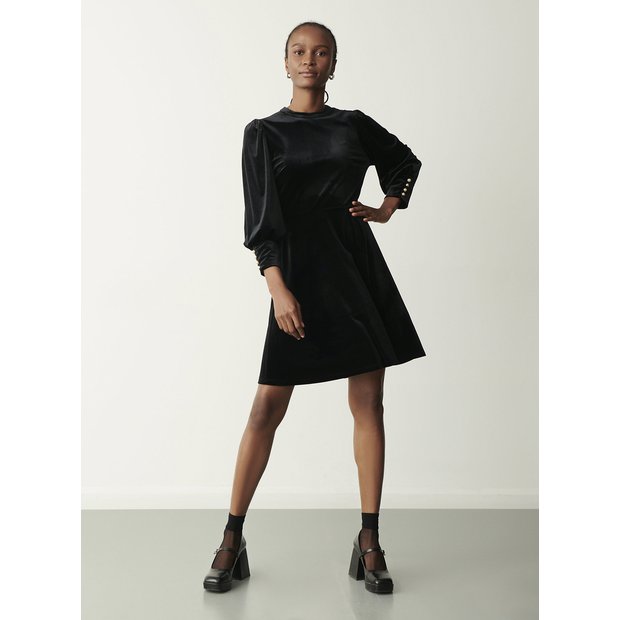 Sainsburys velvet outlet dress