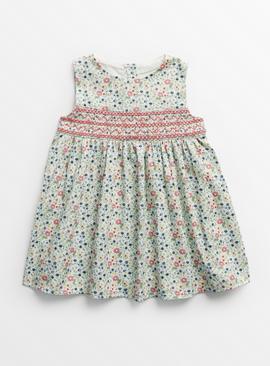 Ditsy Floral Sleeveless Woven Dress 