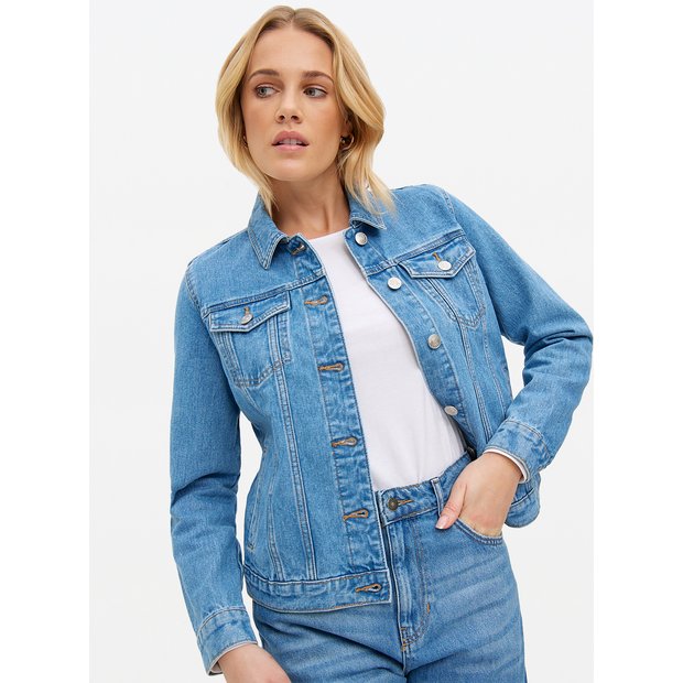 Buy Core Mid Wash Denim Jacket 10 Denim jackets Tu