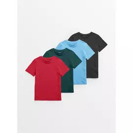 Bright Short Sleeve T-Shirt 4 Pack