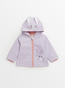Purple Bunny Pocket Mac 12-18 months