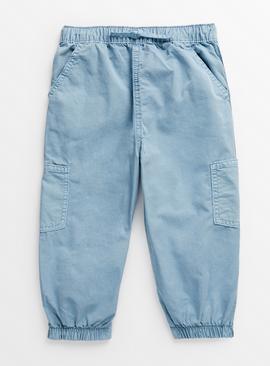 Blue Parachute Trousers 