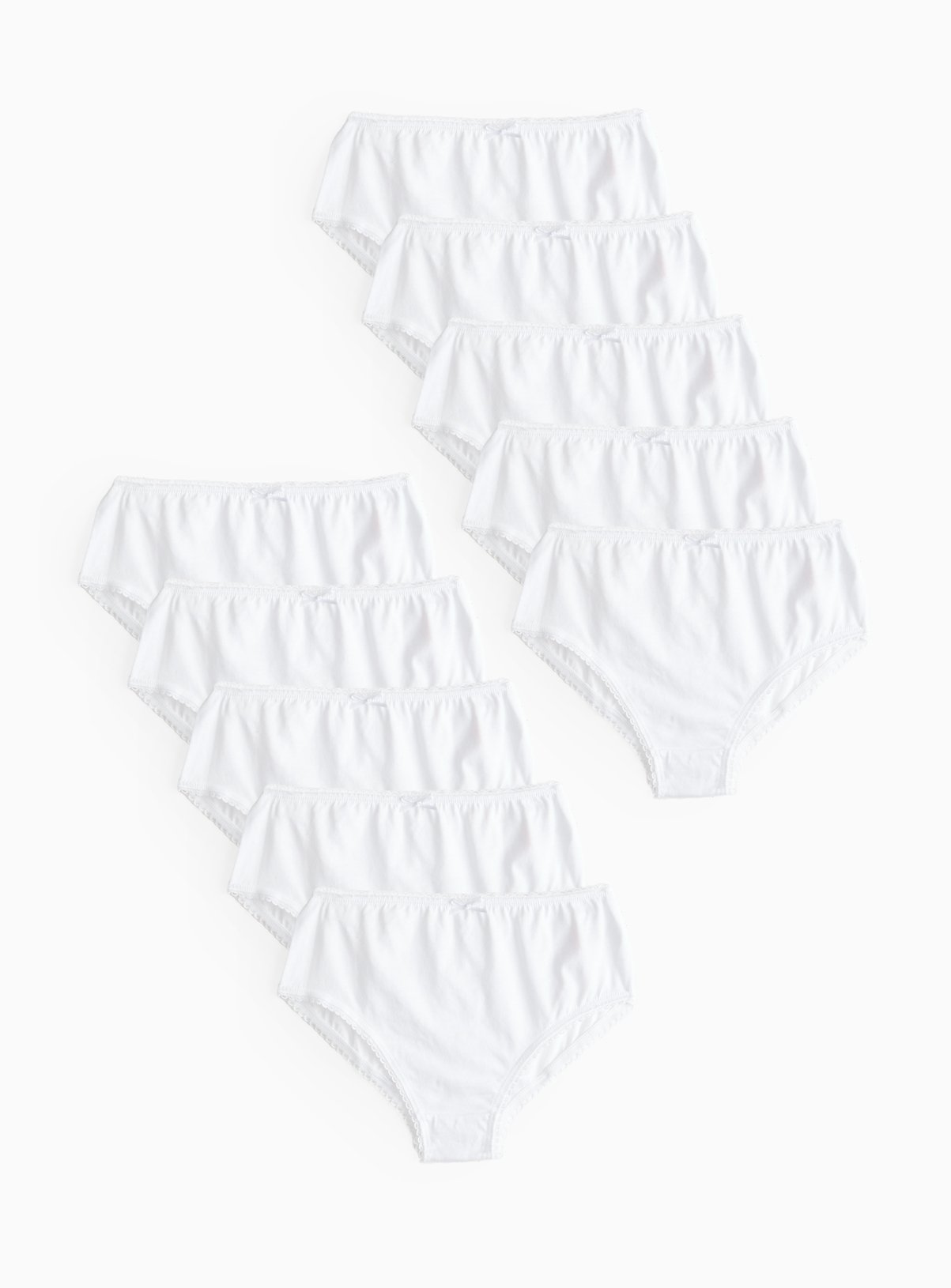 White Briefs 10 Pack 