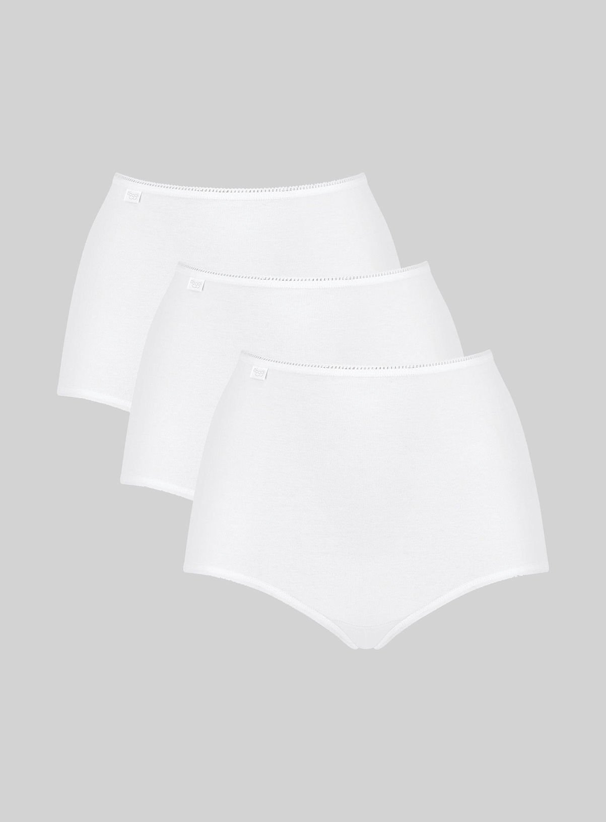 SLOGGI 24/7 Microfibre Maxi Knickers 3 Pack White 20