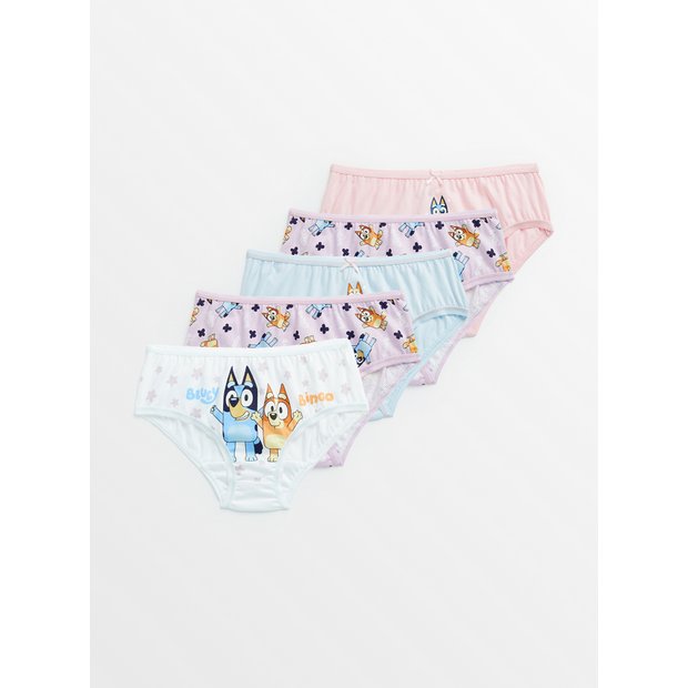 Buy Bluey Character Briefs 5 Pack 1.5-2 years
