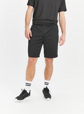 Active Black Recycled Shorts XXXL