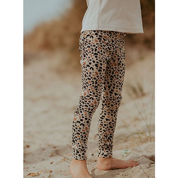 Buy TURTLEDOVE LONDON Leopard Animal Jacquard Leggings 6-12 Month |  Trousers and leggings | Argos