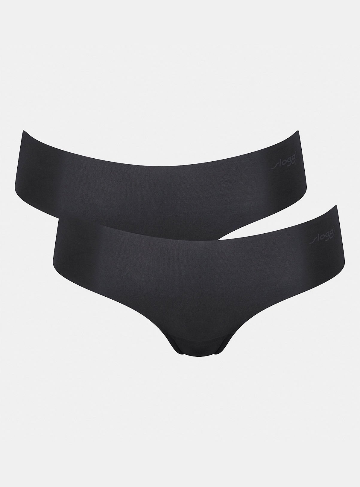SLOGGI Zero Microfibre 2.0 Hipster Knickers 2 Pack Black