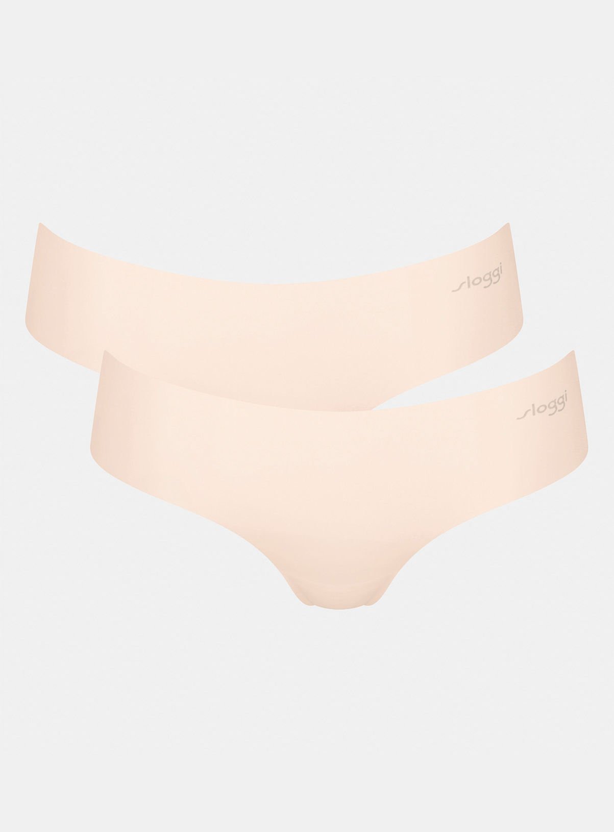 SLOGGI Zero Microfibre 2.0 Hipster Knickers 2 Pack Cream 