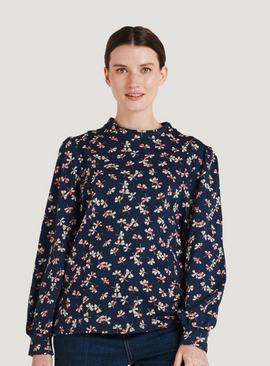 THOUGHT Aveline Organic Cotton Floral Top 
