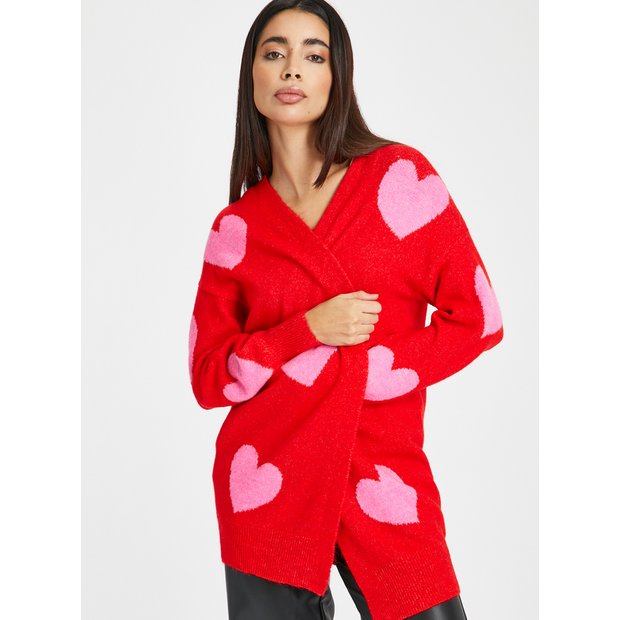 Tu hotsell red cardigan