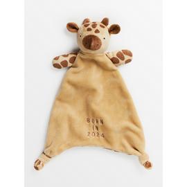 Giraffe Born In 2024 Comforter One Size